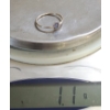 Image 2 : Ring w/ Light Blue Stone 1.1 gram Stamped .925 Ring (Total Weight)