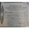 Image 2 : Vintage 1863 Share Certificate For The Enamel Porcelain Company, Limited 8''*9''INCHES.