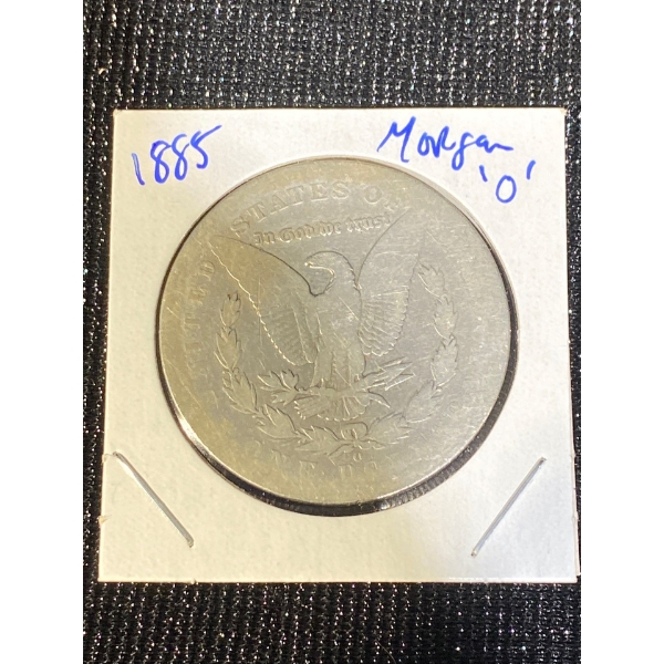 1885 Silver Morgan Dollar