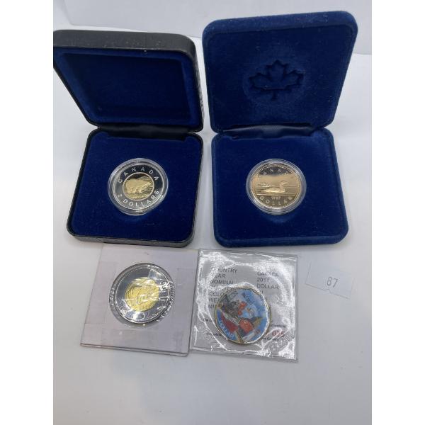 Specialty Toonies and Loonies