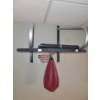 Image 1 : Punching Bag w/ Wall Bracket 17.5 X 22.5 Bracket, 23.5" Diameter Hanging Round 