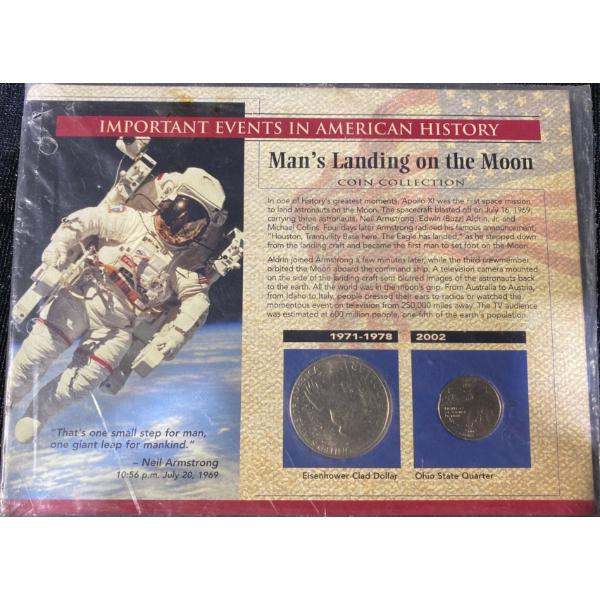 Man's Landing on the Moon Coin Collection