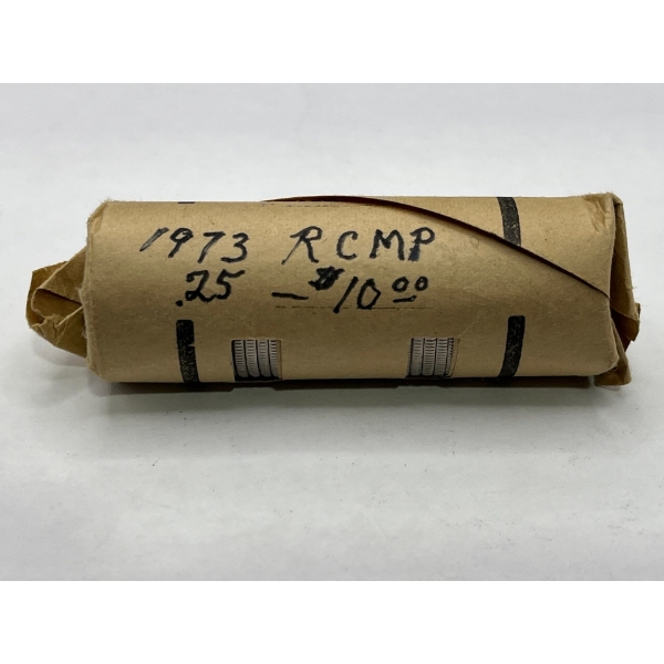 1973 Roll of RCMP Quarters Totalling $10