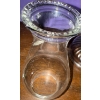 Image 5 : Vintage Eagle Clear Glass Kerosene Oil Lamp w/Burner & Chimney (13"tall)