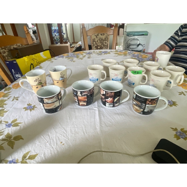 Assorted Mugs and Cups