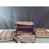 Image 1 : Pillows, Magazine Rack, and Storage Bag