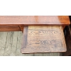 Image 9 : Solid Wood Older Style Desk With Detachable Top and Multiple Drawers