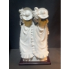 Image 4 : Giuseppe Armani Florence Porcelain Can-Can Dancers Statue