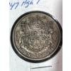 Image 2 : Canada 1947 Half Dollar Coin