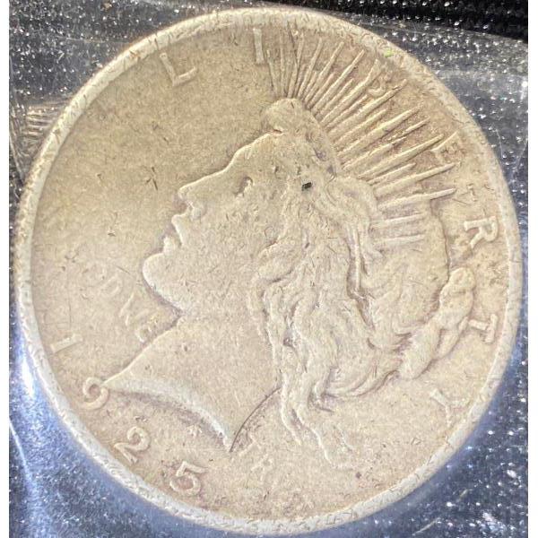 1925 Silver Peace Dollar