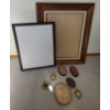 Image 1 : Frame Collection, Largest is Outside 26.5x32 & Inside 18x24