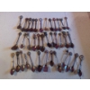 Image 7 : Lot of Collector Spoons, Spoon Rack, Bells and Vintage Keychains