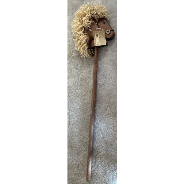 Woven Poncho Vegan Fur Handbag & Prop Horse