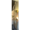 Image 1 : 8ft Mid Century Telescopic Floor Lamp - Brass Light Trio 