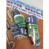 Image 4 : Hockey Memorabilia Lot Featuring Gloves, Blade Protectors, Cap, and Scarf