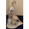 Image 2 : ZEPHIR/LLADRO Sitting Woman Porcelain Sculpture  - 10W, 10D, 12T 