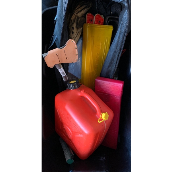 Garage Essentials - Tools Jerry Can Axe & More