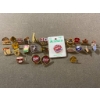 Image 1 : 25 Enamel Lapel Pins Featuring Sports, Olympics, and Collectible Themes