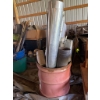 Image 2 : Metal Fence Post and HVAC Piping