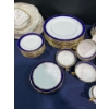 Image 6 : Coalport Spearpoint Cobalt Patterned China, 7 Full Placesettings plus Extras