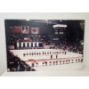 Image 3 : Vintage Print of Canada Hockey Match with Flags and Stands