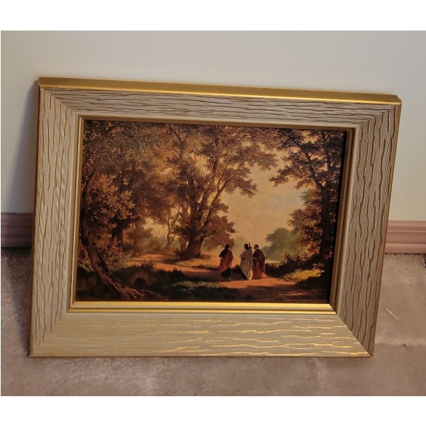 Religious Oil on Board Art 12x10 Artist Unknown