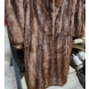 Image 4 : Custom-Made Mink Fur Coat by Furs by Lister, Size S/M, Brown