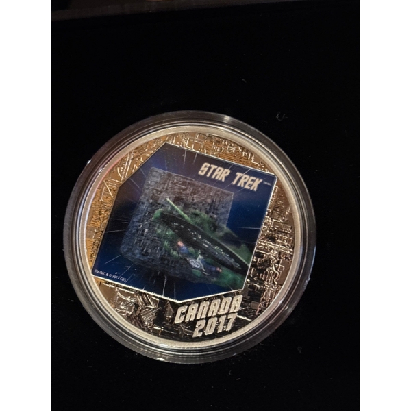2017 $20 Star Trek™: The Borg - Pure Silver Coin