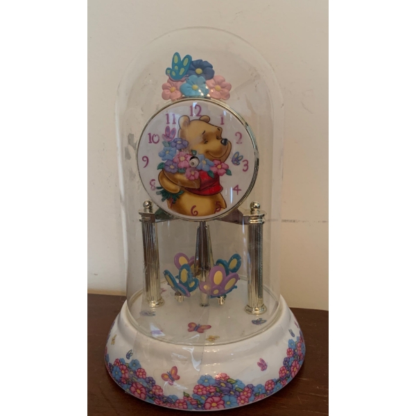 Disney Winnie The Pooh Anniversary Clock 9.5T