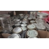 Image 2 : Mason and Bernardin Canning Jars with Metal Lids