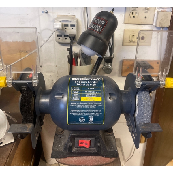 Mastercraft 6" Bench Grinder A33600-FH (Requires Disembly) 