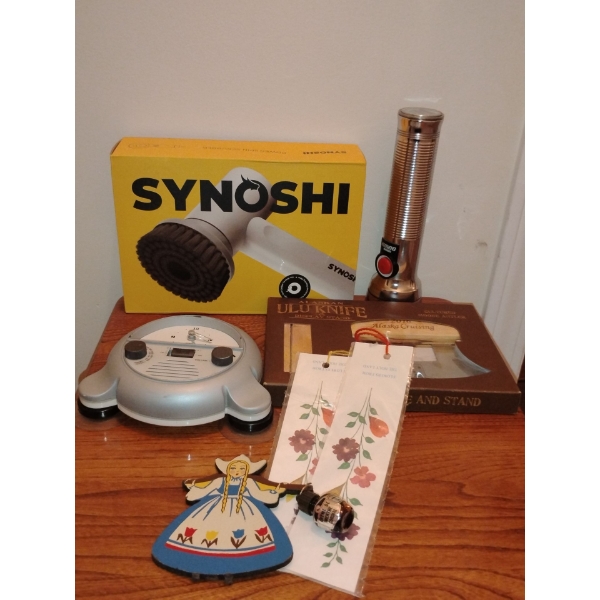 Miscellaneous Home Goods - New Power Scrubber Cheese Knife & More