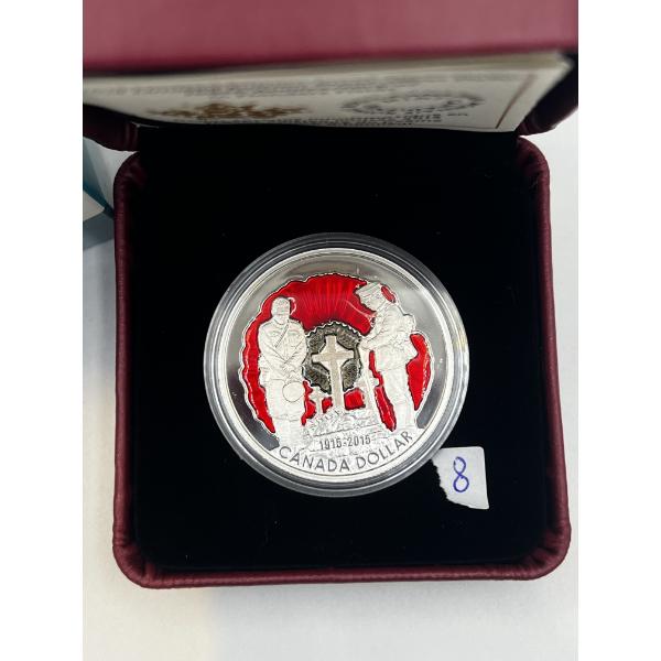 2015 Canada $1 100th Ann. In Flanders Fields