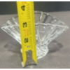 Image 4 : Three Clear Cut Glass Fan-Shaped Bowls