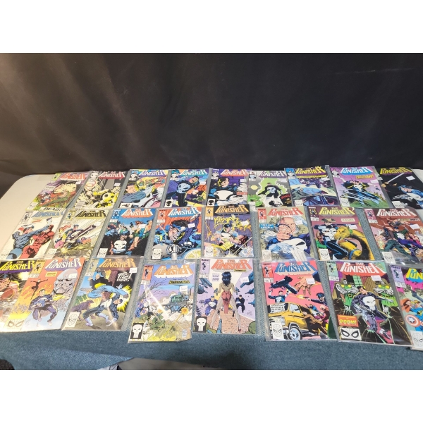 "The Punisher" Assorted Comic Collection