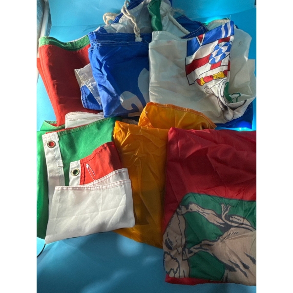 Flag Collection - Italy, Greece, Yukon and More 