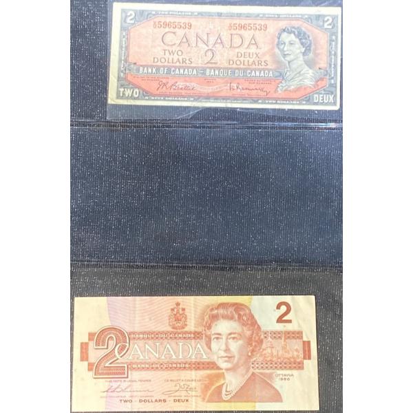 Canadian $2 Bills