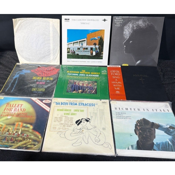 Collection of Vinyl Records