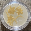 Image 2 : 2003 Golden Daffodil 50 Cent Coin 92.5% Silver 9.3 Grams