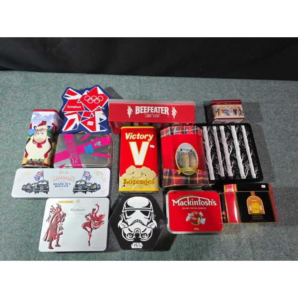 Tin Collection: Victory, London Olympics, Beefeater & More 