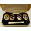 Image 2 : FMJewin & Sons Ltd Gold Plated Oxford Christ Church Cuff Links
