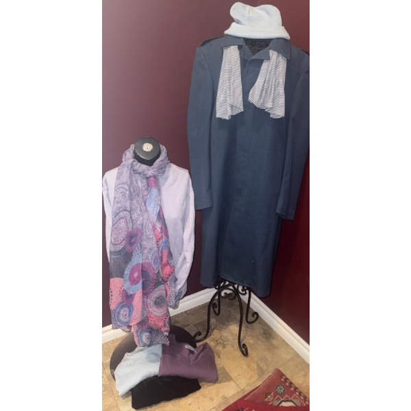 Linear Coat - All Weather Cadet Jacket - Approx Size L & More 