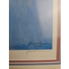 Image 8 : Gartenbach Signed Framed Print, Woman by Water, 31x36 Inches