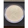 Image 2 : 1976 Canada Silver Dollar Coin, Commemorative Centennial Edition, in Presentation Case