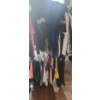 Image 1 : Rolling Rack 2 Tier 32 W, 20 D, 70 T w/ Clothing Included, Men's and Women's/ Assorted Sizes 
