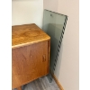 Image 3 : Vintage teak, buffet, & Hutch in amazing well kept condition with lots of close able storage. This b
