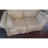 Image 2 : Two Seater Neutral Floral Loveseat 66 w 32 h