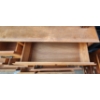 Image 2 : Light Wood Long Boy Dresser With Multiple Drawers and Spacious Design