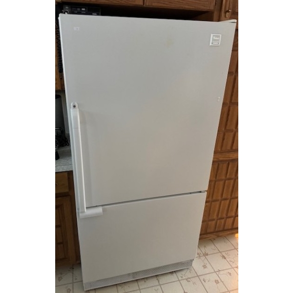 Whirlpool Model YEB210DKXDW00 Fridge w/ Drawer Freezer  32.5 w, 31 d, 66 h 