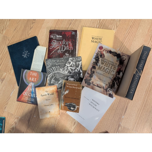 Books Focused On Witchcraft Magic & Occult Studies 